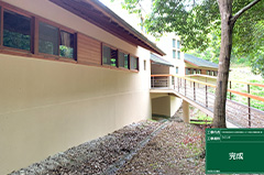 浜松市かわな野外活動センター｜外壁及び屋根改修工事